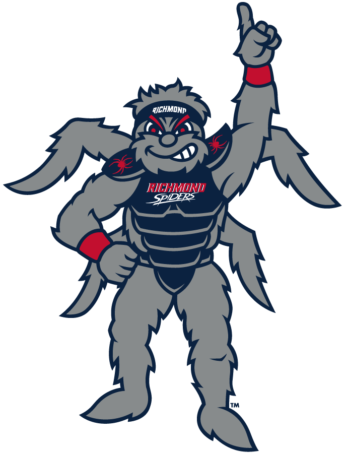 Richmond Spiders 2011-2017 Mascot Logo v2 diy iron on heat transfer